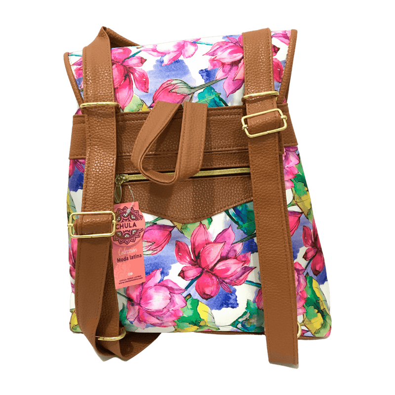 Watercolor Rose - Backpack Celine