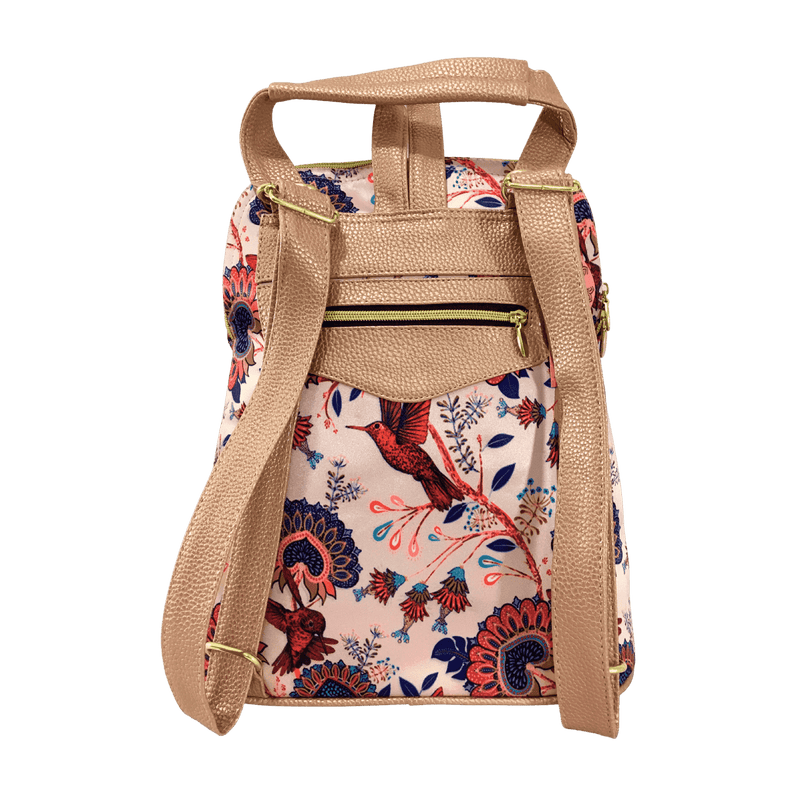 Hummingbird Flowers - Backpack
